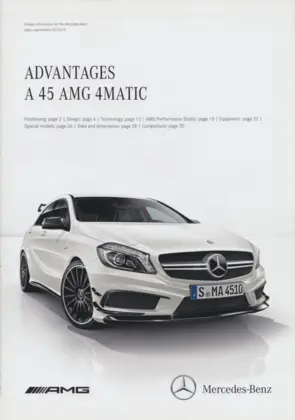 A45 AMG 4MATIC ADVANTAGES